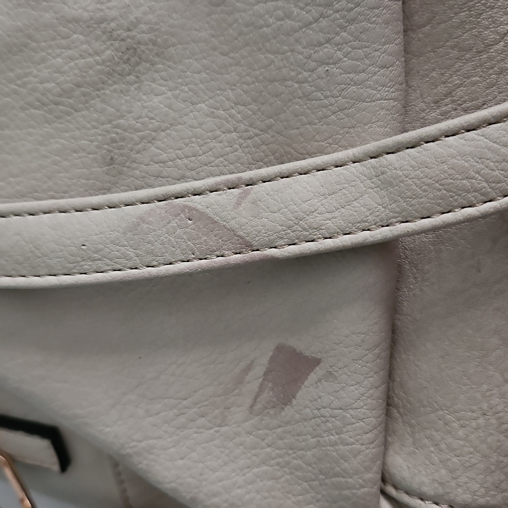 Floral Embroidered Cream Backpack - Picture 3 of 5